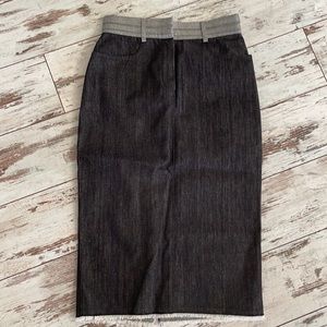 Les Copains denim skirt